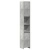 vidaXL Ensemble de meubles de salle de bain 4 pcs gris b&eacute;ton