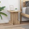 vidaXL Table d'appoint Ch&ecirc;ne artisanal 35,5 x 35 x 40 cm
