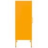 vidaXL Armoire de rangement Jaune moutarde 42,5x35x101,5 cm Acier