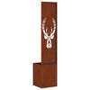 vidaXL &Eacute;cran de confidentialit&eacute; de jardin Rouill&eacute; 32 x 140 cm