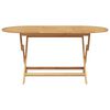vidaXL Ensemble de salle &agrave; manger pour jardin 5 pcs Marron