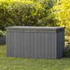 Keter Bo&icirc;te de rangement de jardin Darwin 570 L Gris
