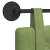 vidaXL T&ecirc;te de lit suspendue Vert clair 150 x 55 x 5 cm Velours