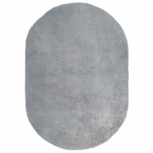 vidaXL Tapis shaggy &agrave; poils longs NAVARRA gris clair 300x200 cm