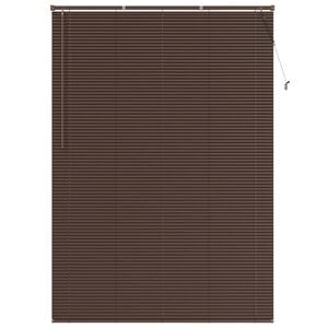 vidaXL Store V&eacute;nitien Marron fonc&eacute; avec motif 213 x 140 cm PVC