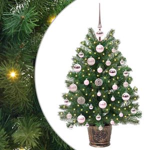 vidaXL Sapin de No&euml;l artificiel Vert 75 cm PE et PVC