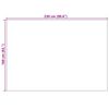 vidaXL Tapis de surface HUARTE Cr&egrave;me 230 x 160 cm Polyester