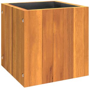 vidaXL Jardini&egrave;re 25x25x25 cm bois massif d'acacia