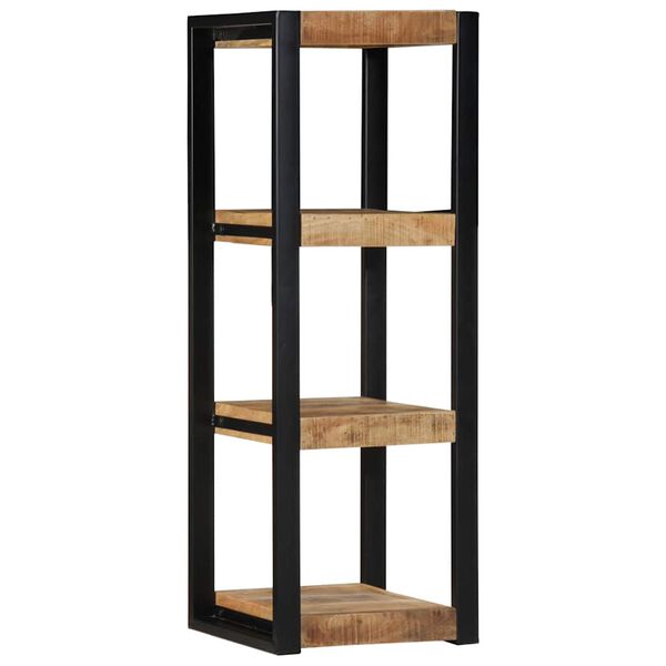 vidaXL &Eacute;tag&egrave;re murale 35x35x100 cm bois de manguier brut massif