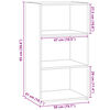 vidaXL Buffet ch&ecirc;ne sonoma 50x41x93 cm bois d'ing&eacute;nierie