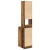 vidaXL Buffet de cuisine avec tiroir Bois ancien 32 x 50 x 180 cm