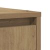 vidaXL Buffet ch&ecirc;ne artisanal 85x34x76 cm bois d'ing&eacute;nierie