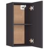 vidaXL Meuble TV Gris 30,5x30x60 cm Bois d&rsquo;ing&eacute;nierie