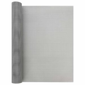 vidaXL &Eacute;cran en maille 60 x 1000 cm 30 Mesh Acier Inoxydable 201