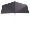 Madison Parasol de balcon Sun Wave 270x150 cm Bleu saphir