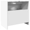 vidaXL Armoire d'&eacute;vier blanc 59x37x59 cm bois d'ing&eacute;nierie