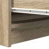 vidaXL Buffet chêne sonoma 100x35x99 cm bois d'ingénierie