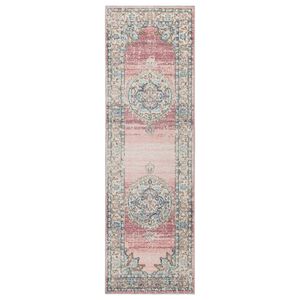 vidaXL Tapis ARBIZU intérieur extérieur design vintage 80x250 cm