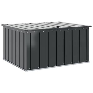 vidaXL Bo&icirc;te de Rangement de Jardin Noir 101 x 82 x 50 cm Acier