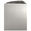 vidaXL Jardini&egrave;re d'Angle Argent 30 x 30 x 35 cm Acier inoxydable