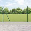 vidaXL Poteau de cl&ocirc;ture. Vert 50 x 1,4 m (maillage de 36 mm)