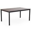 Table Keter Signature Porto 160 cm - Fr&ecirc;ne et acier noir