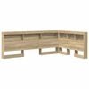 vidaXL T&ecirc;te de lit de rangement Ch&ecirc;ne Sonoma Bois d'ing&eacute;nierie