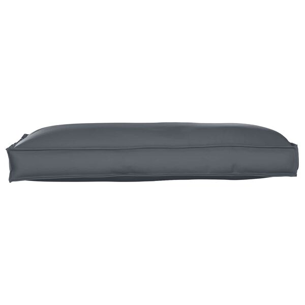 vidaXL Coussin Anthracite 120 x 60 x 12 cm Tissu Oxford
