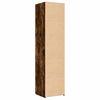 vidaXL Buffet haut ch&ecirc;ne fum&eacute; 45x42,5x185 cm bois d'ing&eacute;nierie