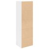 vidaXL Biblioth&egrave;que blanc 31x24x102 cm bois d'ing&eacute;nierie