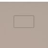 vidaXL Receveur de douche SMC Marron 100x70 cm