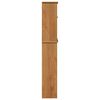 vidaXL Armoire de toilette VIGO Marron et Marron Miel 60 x 27 x 161 cm