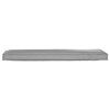 vidaXL Coussin pour banc de palette Gris 140 x 40 x 8 cm Tissu Oxford