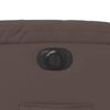 vidaXL Fauteuil inclinable &eacute;lectrique marron similicuir