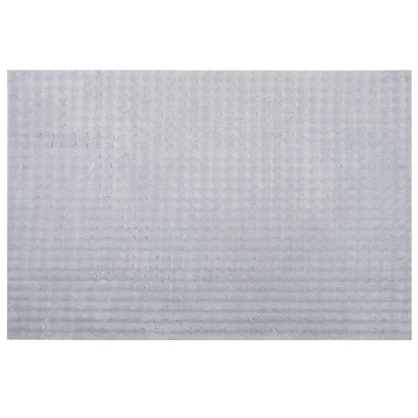 vidaXL Tapis de surface HUARTE Gris 340 x 240 cm Polyester