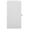 vidaXL Armoire à selles Gris clair 53x53x105 cm Acier