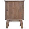 vidaXL Table de chevet 40x30x53 cm Bois de teck solide