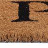 vidaXL Tapis de porte naturel 45x75 cm fibre de coco touffet&eacute;