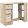 vidaXL Bureau Ch&ecirc;ne Sonoma Bois d'ing&eacute;nierie 100 x 40 x 75 cm