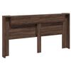 vidaXL T&ecirc;te de lit Ch&ecirc;ne brun 200 x 16,5 x 103,5 cm Bois d'ing&eacute;nierie