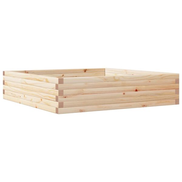 vidaXL Jardini&egrave;re 100x100x23 cm bois de pin massif