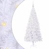 vidaXL Sapin de No&euml;l artificiel avec 300 LED Blanc 180 cm PVC et Acier