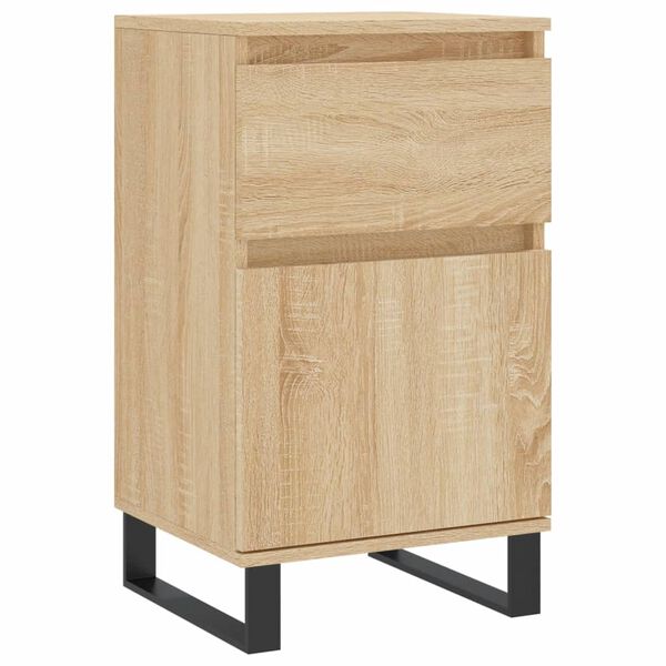 vidaXL Buffet ch&ecirc;ne sonoma 40x35x70 cm bois d'ing&eacute;nierie