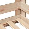 vidaXL Cadre de lit sans matelas 75x190 cm bois de pin massif
