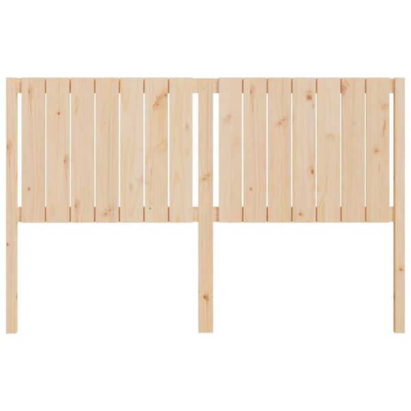 vidaXL T&ecirc;te de lit 165,5x4x100 cm Bois massif de pin