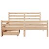vidaXL Cadre de lit sans matelas 140x200 cm bois massif de pin