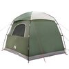 vidaXL Tente de familiale igloo 6 personnes vert imperméable