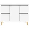 vidaXL Meuble d'&eacute;vier blanc 80x33x60 cm bois d'ing&eacute;nierie