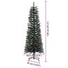 vidaXL Sapin de No&euml;l artificiel Vert 120 cm PVC, plastique et acier