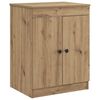 vidaXL Armoire de salle de bain Ch&ecirc;ne artisanal 54 x 41 x 70 cm